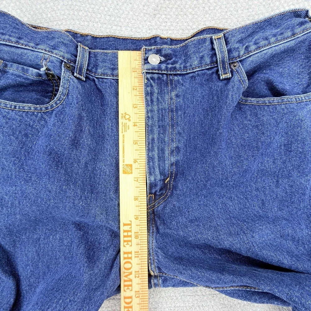 Levis 517 Jeans Mens 36x30 Blue Medium Wash Bootcut Cowboy Western 100% Cotton